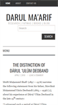 Mobile Screenshot of darulmaarif.com